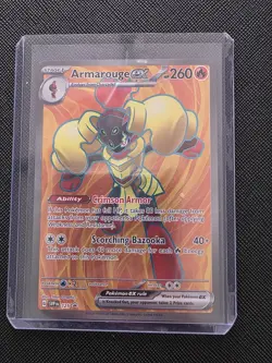Armarouge ex 125 (SVP) NM Full Art Holofoil Promo Rare Pokemon Card - Image 1