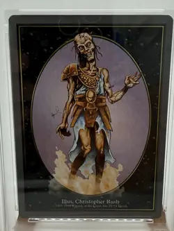 1998 Magic The Gathering Zombie Token Unglued #91 PSA 9 Pop 2 - Image 5