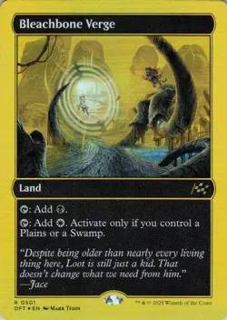 MTG Bleachbone Verge (First-Place Foil) (501) | NM Foil | Aetherdrift {DFT} - Image 2