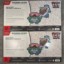 POKEMON TCG: Scarlet & Violet 151 -Blooming Waters Premium Collection - 2 Boxes - Image 2