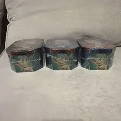 3 Tin Set Sylveon, Glaceon, Leafeon GX Fall Celebration Sealed Pokemon TCG - Image 2