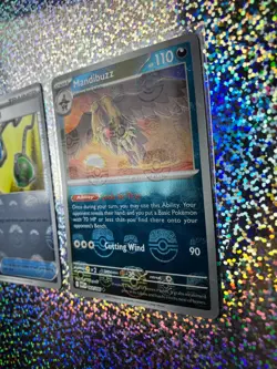 Pokemon TCG White Flare Master Ball Pattern 064/086 Mandibuzz - Image 3