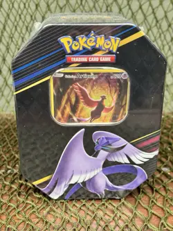 *SEALED* CROWN ZENITH GALARIAN ARTICUNO MEDIUM Tin 4 Packs ~ Pokemon TCG - Image 2