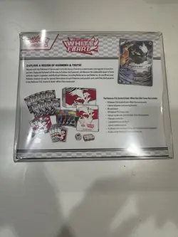 Pokemon Scarlet and Violet White Flare Elite Trainer Box ETB With plastic case - Image 2