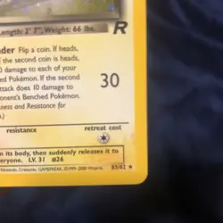 Dark Raichu 83/82 Team Rocket Holo 2000 Pokemon NM-LP cond - Image 5