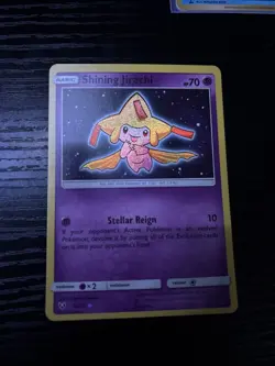 Pokemon TCG Shining Jirachi 42/73 Shiny Holo Rare, Near Mint Condition - Image 1