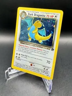 Dark Dragonite 5/82 Team Rocket (2000) Holo Rare Vintage WOTC Pokemon TCG - Image 4