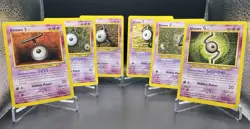 6x Unown Lot [X, G, P, V, T, S] Neo Destiny Unlimited (2002) Pokemon TCG - Image 1