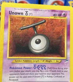 6x Unown Lot [X, G, P, V, T, S] Neo Destiny Unlimited (2002) Pokemon TCG - Image 3