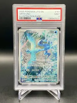 PSA 9 Articuno 161/159 Journey Together Illustration Rare Holo Pokemon TCG MINT - Image 1