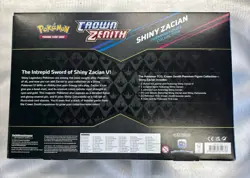Pokemon Crown Zenith Shiny Zacian Premium Figure Collection 11 Packs - Image 2