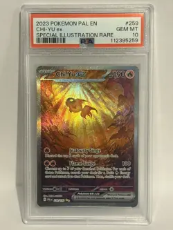 Chi-Yu ex 259/193 Special Illustration Rare PSA 10 Gem Mint Pokemon - Image 1