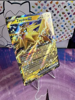 Pokemon TCG Zapdos ex 145/165 151 Double Rare Near Mint NM - Image 2