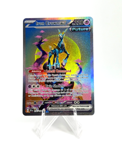 Pokemon Iron Crown ex Special Illustration Rare Temporal Forces 206/162 - Image 1