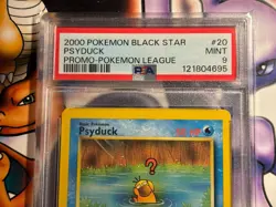 2000 Pokemon Game ~ Black Star Promo ~ Psyduck #20 ~ PSA 9 MINT - Image 2