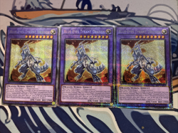 Yugioh Blue-Eyes Tyrant Dragon Starlight Rare MP25-EN042 Near Mint x3 - Image 1