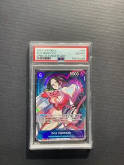 2024 Boa Hancock OP07-051 Alternate Art One Piece English, PSA 10 - Image 1
