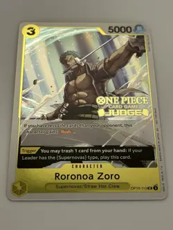 OnePiece TCG - Roronoa Zoro OP10-113 (Judge Pack Vol. 6) - Image 1