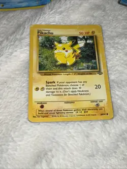 1999 Pokemon TCG Pikachu #60/64 card from the Jungle set - Image 1