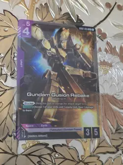 Gundam Card Game Gusion Rebake Legend Rare Dual Impact GD02-055 NM A3 - Image 1