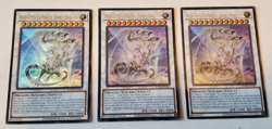 Yu-Gi-Oh Blue-Eyes Ultimate Spirit Dragon Ultra Rare 3 card set SDWD-EN043 - Image 1