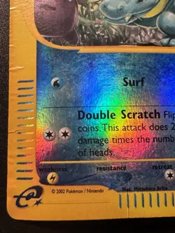 Totodile 134/165 Expedition Pokemon Card Reverse Holo Foil Rare HP- - Image 5