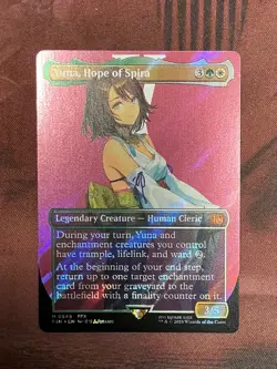 MTG SURGE FOIL YUNA, HOPE OF SPIRA NEAR MINT #0549 FINAL FANTASY - Image 1