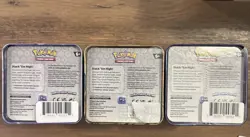 Pokemon TCG: Stacking Tin Set of 3 - Psychic Dragon Metal - Sealed - Image 3