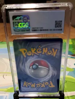 CGC Excellent 5 Mewtwo Pokemon Black Star Promo 3 Mewtwo Strikes Back - Image 3