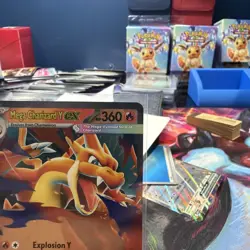 Mega Charizard Y ex 022/217 Ascended Heroes English Pokemon TCG - Image 3