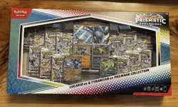 Pokemon Prismatic Lucario Tyranitar ex Premium Collection Sams Club SEALED - Image 1