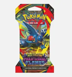 100 x POKEMON TCG PHANTASMAL FLAMES SLEEVED BOOSTER PACKS - SEALED & NEW - Image 2