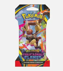 100 x POKEMON TCG PHANTASMAL FLAMES SLEEVED BOOSTER PACKS - SEALED & NEW - Image 3