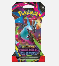 100 x POKEMON TCG PHANTASMAL FLAMES SLEEVED BOOSTER PACKS - SEALED & NEW - Image 5