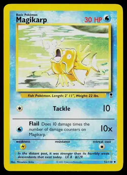 Pokemon Card - Magikarp Legendary Collection 52/110 Uncommon - Image 1