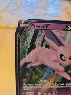 Pokemon TCG Sword And Shield Espeon Black Star Promo SWSH201 NM/M - Image 3
