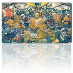 702973 - Board Game Pokemon Psyduck Playmat Games Mousepad Play Mat of TCG - Image 1