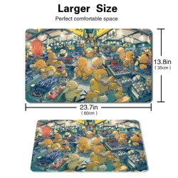 702973 - Board Game Pokemon Psyduck Playmat Games Mousepad Play Mat of TCG - Image 2