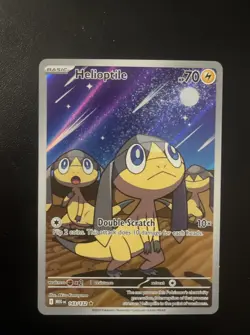 Helioptile - 143/132 Illustration Rare Pokemon Mega Evolution - NM TCG - Image 1