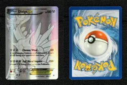 Full Art Silver - Dialga EX Pokemon XY Phantom Forces #122 - Image 3