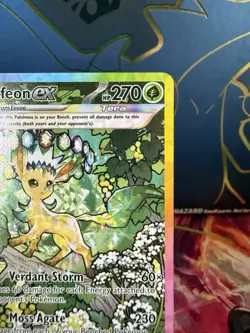Pokemon TCG Leafeon EX Sir 144/131 Prismatic Evolutions - Image 5