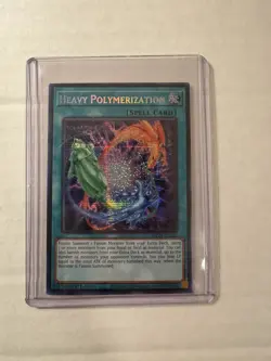 Heavy Polymerization MP24-EN150 Prismatic Secret Rare 1st Edition Yu-Gi-Oh! - Image 1