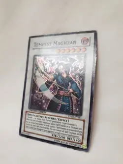 Yu-Gi-Oh Tempest Magician Limited Edition SOVR-ENSE1 Moderately Played Condition - Image 2