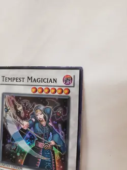Yu-Gi-Oh Tempest Magician Limited Edition SOVR-ENSE1 Moderately Played Condition - Image 5