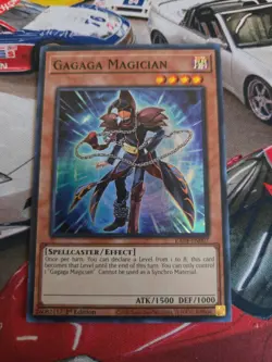 Yu-Gi-Oh! Gagaga Magician (Sup Rare) RA04-EN007 Quarter Century Stampede 1st Ed - Image 1