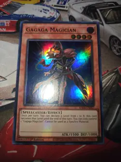 Yu-Gi-Oh! Gagaga Magician (Sup Rare) RA04-EN007 Quarter Century Stampede 1st Ed - Image 3