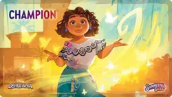 Disney Lorcana Mirabelle Madrigal Set Championships Champion Playmat - Image 1