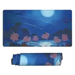 Clefairy - Board Card Game Pokemon Playmat Game Mousepad Play Mat of TCG 3800 - Image 1