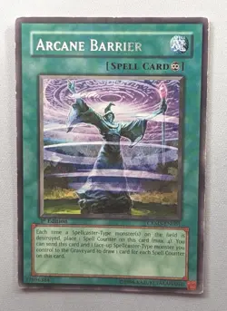 CRMS-EN061 Arcane Barrier Silver Rare Yu-Gi-Oh Card 1st Edition - Image 1