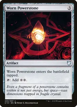 Worn Powerstone [Commander 2018] Lightly Played - Image 1